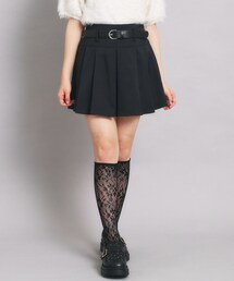 PINK-latte | ベルト付プリーツスカート(スカート)