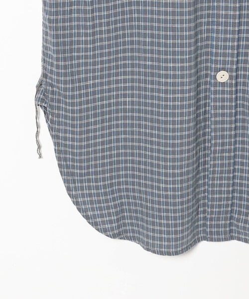 BEAMS BOY（ビームスボーイ）の「ワーク チェック ワンピース（ワンピース・レディース・ライトブラウン/ブルー・ONE SIZE）」の20枚目の写真