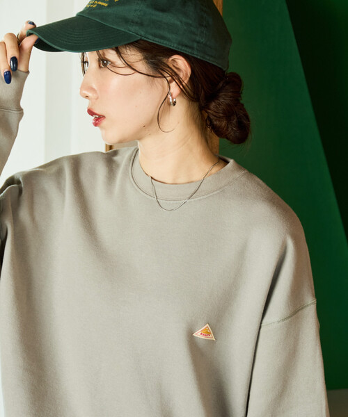 FREAK'S STORE（フリークスストア）の「限定展開 KELTY × FREAK'S STORE/ケルティ 別注 裏起毛 ワンポイント スウェット（スウェット・レディース・ベージュ/ネイビー/ライトグレー/ワインレッド/ブラック/ナチュラル/チャコールグレー・ﾌﾘ-）」の18枚目の写真