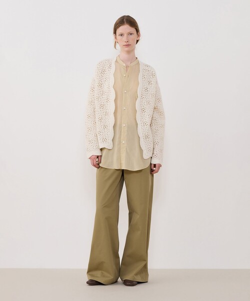 カシミヤレース フロントオープンカーディガン（カーディガン/ボレロ