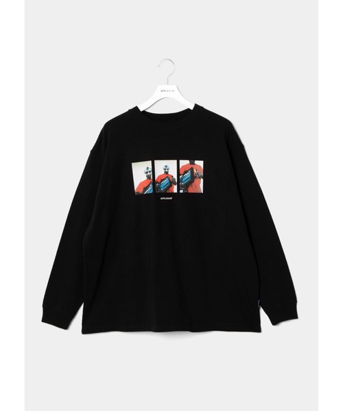 APPLEBUM（アップルバム）の「“ERIC COLEMAN” L/S T SHIRT-MV2（Tシャツ/カットソー・メンズ・ホワイト/ブラック・MEDIUM/XX-LARGE/X-LARGE/LARGE）」の9枚目の写真