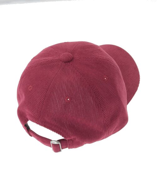 Green　Parks（グリーンパークス）の「everywalk.コーデュロイロゴキャップ（キャップ・レディース・グレー/レッド/アイボリー・FREE）」の18枚目の写真