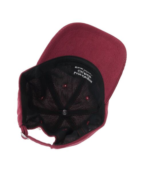 Green　Parks（グリーンパークス）の「everywalk.コーデュロイロゴキャップ（キャップ・レディース・グレー/レッド/アイボリー・FREE）」の19枚目の写真