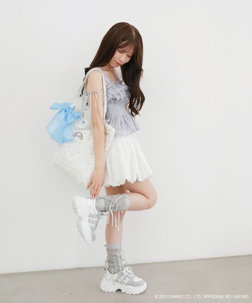 MAJESTIC LEGON(マジェスティックレゴン)の「サンリオキャラクターズ デコスニーカー(スニーカー・レディース・ピンク系その他2/レッド系その他2/ブルー系その他2・X-LARGE/LARGE/MEDIUM/SMALL)」の11枚目の写真