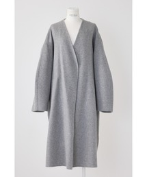 美品☆ENFOLD エンフォルド チェスターコート グレー メルトン生地 秋冬の新作コート☆ENFOLD(エンフォルド)☆