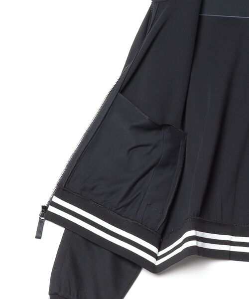NEW BALANCE(ニューバランス)の「Post Season ピケトラックジャケット(ブルゾン・レディース・ブラック/ライトベージュ・X-LARGE/LARGE/MEDIUM/SMALL)」の9枚目の写真