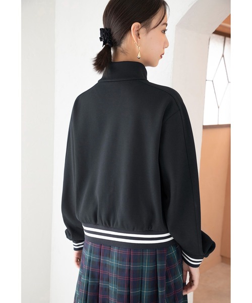 NEW BALANCE(ニューバランス)の「Post Season ピケトラックジャケット(ブルゾン・レディース・ブラック/ライトベージュ・X-LARGE/LARGE/MEDIUM/SMALL)」の13枚目の写真