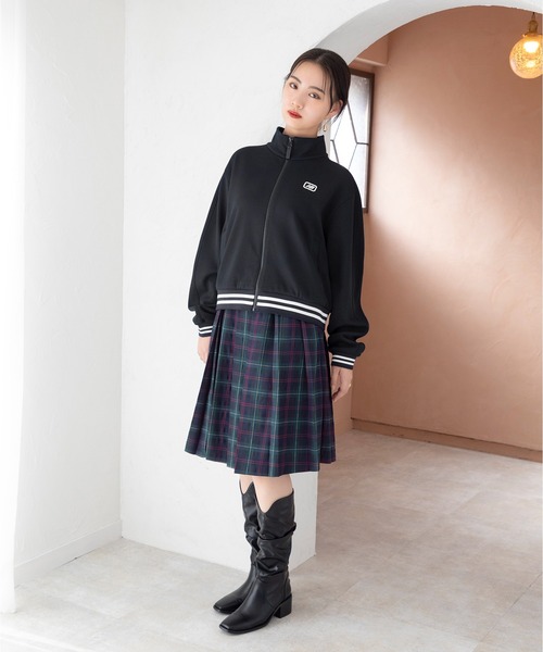 NEW BALANCE(ニューバランス)の「Post Season ピケトラックジャケット(ブルゾン・レディース・ブラック/ライトベージュ・X-LARGE/LARGE/MEDIUM/SMALL)」の14枚目の写真