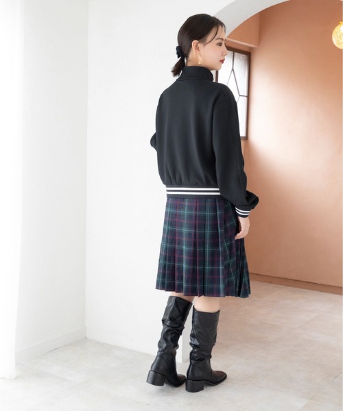 NEW BALANCE(ニューバランス)の「Post Season ピケトラックジャケット(ブルゾン・レディース・ブラック/ライトベージュ・X-LARGE/LARGE/MEDIUM/SMALL)」の17枚目の写真
