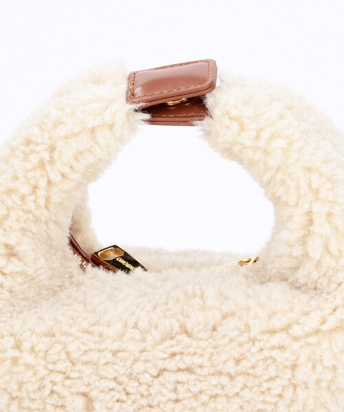 FREAK'S STORE(フリークスストア)の「SINBONO/シンボノ Vienna Top Handle Crossbody Bag / 2T06(ショルダーバッグ・レディース・ナチュラル/パープル・ONE SIZE)」の9枚目の写真