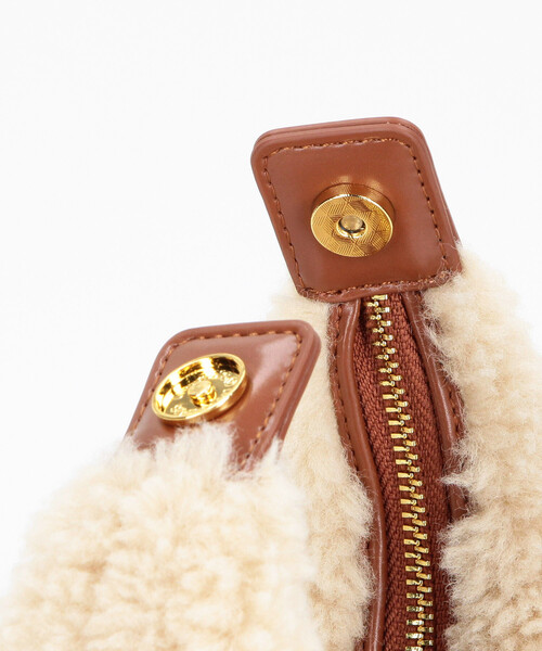 FREAK'S STORE(フリークスストア)の「SINBONO/シンボノ Vienna Top Handle Crossbody Bag / 2T06(ショルダーバッグ・レディース・ナチュラル/パープル・ONE SIZE)」の11枚目の写真