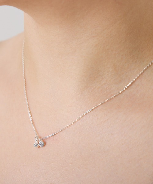 COLLAGE GALLARDAGALANTE(コラージュガリャルダガランテ)の「ミックスミニチャームネックレス(ネックレス・レディース・シルバー/ゴールド・FREE)」の10枚目の写真