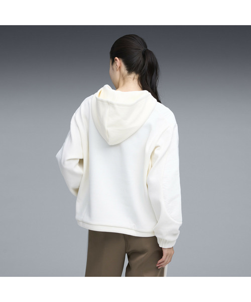 PUMA(プーマ)の「PUMA プーマ ウィメンズ CORE HERITAGE フーディ(パーカー・レディース・ブラック/オフホワイト/ライラック・LARGE/SMALL/X-LARGE/MEDIUM)」の19枚目の写真