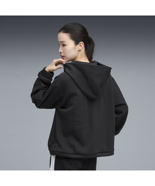 PUMA(プーマ)の「PUMA プーマ ウィメンズ CORE HERITAGE フーディ(パーカー・レディース・ブラック/オフホワイト/ライラック・LARGE/SMALL/X-LARGE/MEDIUM)」の11枚目の写真