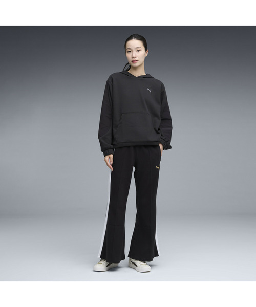 PUMA(プーマ)の「PUMA プーマ ウィメンズ CORE HERITAGE フーディ(パーカー・レディース・ブラック/オフホワイト/ライラック・LARGE/SMALL/X-LARGE/MEDIUM)」の10枚目の写真