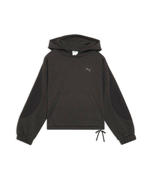 PUMA(プーマ)の「PUMA プーマ ウィメンズ CORE HERITAGE フーディ(パーカー・レディース・ブラック/オフホワイト/ライラック・LARGE/SMALL/X-LARGE/MEDIUM)」の9枚目の写真