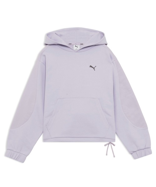 PUMA(プーマ)の「PUMA プーマ ウィメンズ CORE HERITAGE フーディ(パーカー・レディース・ブラック/オフホワイト/ライラック・LARGE/SMALL/X-LARGE/MEDIUM)」の3枚目の写真