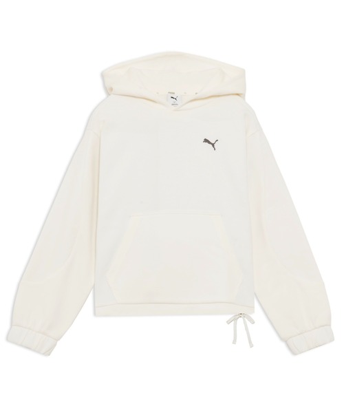 PUMA(プーマ)の「PUMA プーマ ウィメンズ CORE HERITAGE フーディ(パーカー・レディース・ブラック/オフホワイト/ライラック・LARGE/SMALL/X-LARGE/MEDIUM)」の2枚目の写真