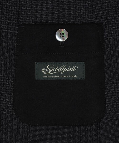 TOMORROWLAND (トゥモローランド)の「ウールコットン シングルブレステッド 2Bジャケット SUBALPINO(ダウンジャケット/コート・メンズ・グレー系その他/グレー系その他2・48/50/44/46)」の14枚目の写真
