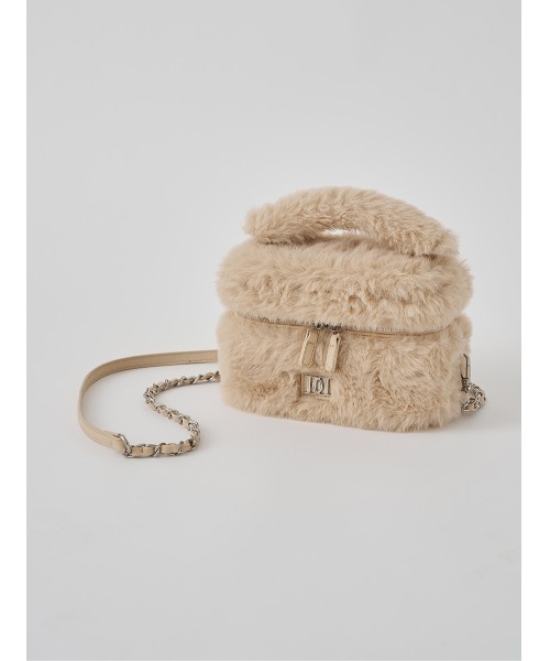 フェイクファーショルダーミニバッグ（ショルダーバッグ