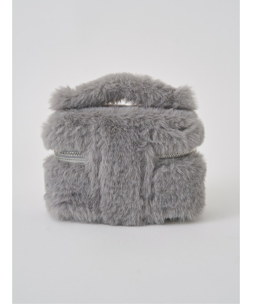 フェイクファーショルダーミニバッグ（ショルダーバッグ
