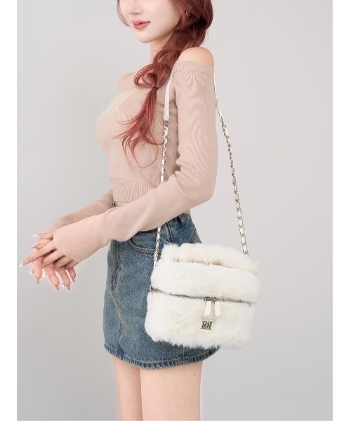 Darich フェイクファーショルダーミニバッグ フェイクファーショルダーミニバッグ（ショルダーバッグ