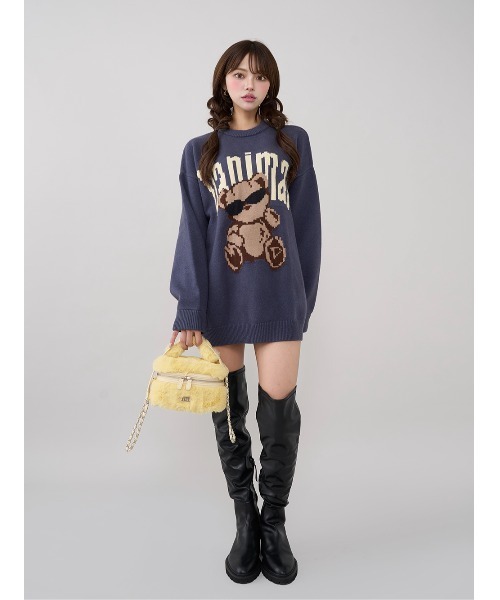 フェイクファーショルダーミニバッグ（ショルダーバッグ