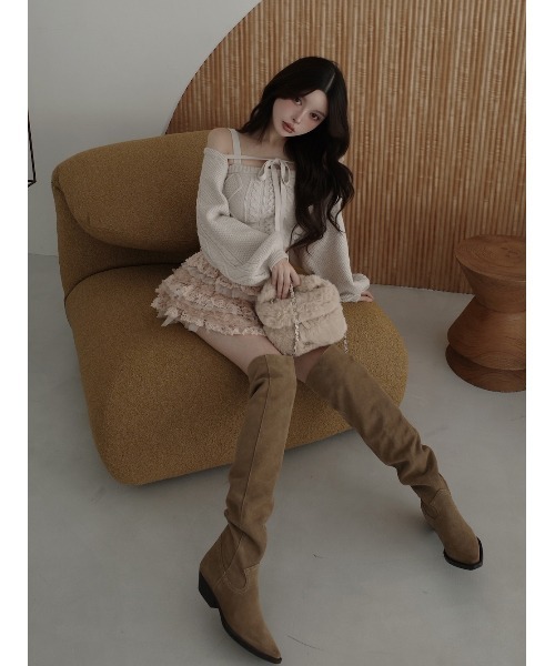 darich ダーリッチ フェイクファーショルダーミニバッグ ベージュ フェイクファーショルダーミニバッグ – Darich (ダーリッチ)