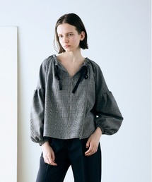 Marilyn Moon（マリリンムーン）の「glen check 2way blouse（シャツ/ブラウス）」
