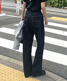 新色追加 LEE 別注ハイウエストルーズデニム