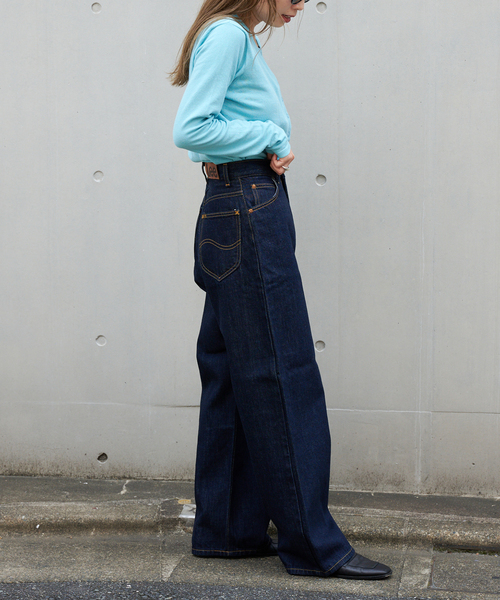 新色追加 LEE 別注ハイウエストルーズデニム（デニムパンツ）｜OUTDOOR