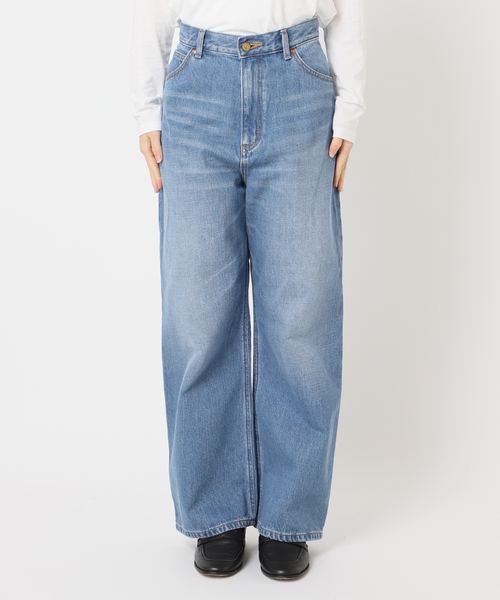 アウトドアプロダクツ LEE 別注ハイウエストルーズデニム アウトドアプロダクツ LEE 別注ハイウエストルーズデニム LEE 別注ハイ
