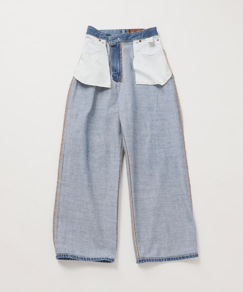 新色追加 LEE 別注ハイウエストルーズデニム(デニムパンツ)|OUTDOOR 新色追加 LEE 別注ハイウエストルーズデニム(デニムパンツ)|OUTDOOR