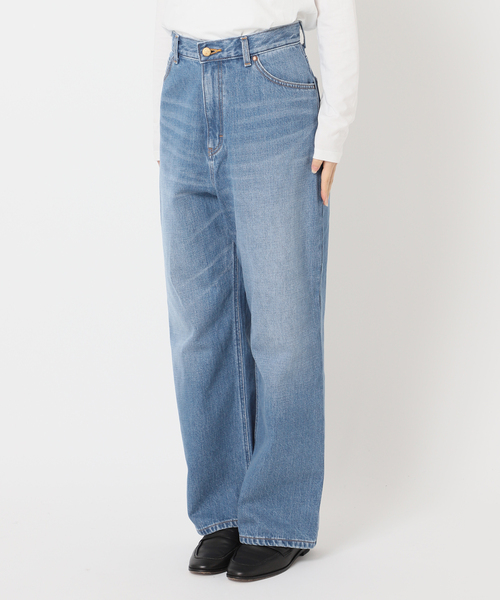 新色追加 LEE 別注ハイウエストルーズデニム（デニムパンツ）｜OUTDOOR