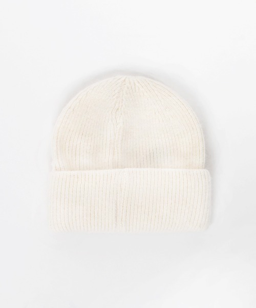 Narcissus（ナルシス）の「パールスマイルビーニー/パールニット帽（ニットキャップ/ビーニー・レディース・ブラック/ホワイト・FREE）」の4枚目の写真