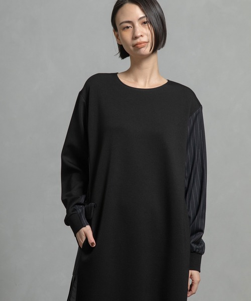 バックプリーツワンピース（ワンピース）｜MARECHAL TERRE（マルシャル