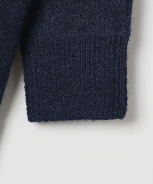 LEPSIM（レプシィム）の「5ゲージ2WAYロゴチュニックカーディガン　595309（カーディガン/ボレロ・レディース・チャコールグレー/バーガンディー/ネイビー/ベージュ・FREE）」の11枚目の写真