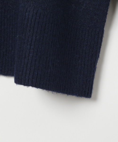 LEPSIM（レプシィム）の「5ゲージ2WAYロゴチュニックカーディガン　595309（カーディガン/ボレロ・レディース・チャコールグレー/バーガンディー/ネイビー/ベージュ・FREE）」の12枚目の写真