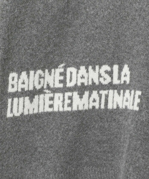 LEPSIM（レプシィム）の「5ゲージ2WAYロゴチュニックカーディガン　595309（カーディガン/ボレロ・レディース・チャコールグレー/バーガンディー/ネイビー/ベージュ・FREE）」の15枚目の写真