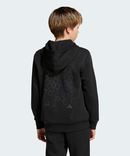adidas(アディダス)の「adidas x Smileyworld パーカー キッズ / アディダス adidas(パーカー・キッズ・ブラック・130/140/150/160)」の4枚目の写真