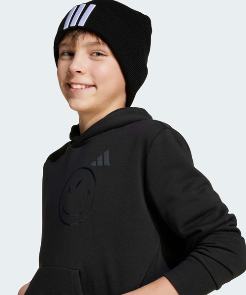 adidas(アディダス)の「adidas x Smileyworld パーカー キッズ / アディダス adidas(パーカー・キッズ・ブラック・130/140/150/160)」の5枚目の写真