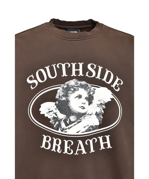 BREATH（ブレス）の「ANGEL LOGO SWEAT（スウェット・メンズ・ブラウン/ブラック・MEDIUM/LARGE/X-LARGE/XX-LARGE）」の9枚目の写真