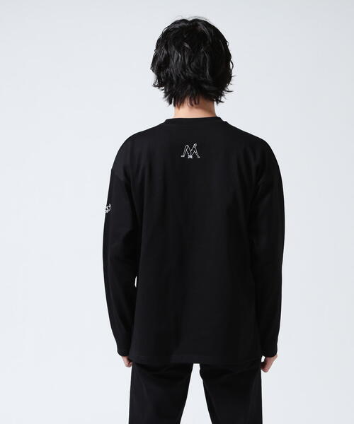 maxsix（マックスシックス）の「maxsix(マックスシックス）SINGLE HERT L/S TEE（Tシャツ/カットソー・メンズ・ブラック/ホワイト・L/M）」の20枚目の写真