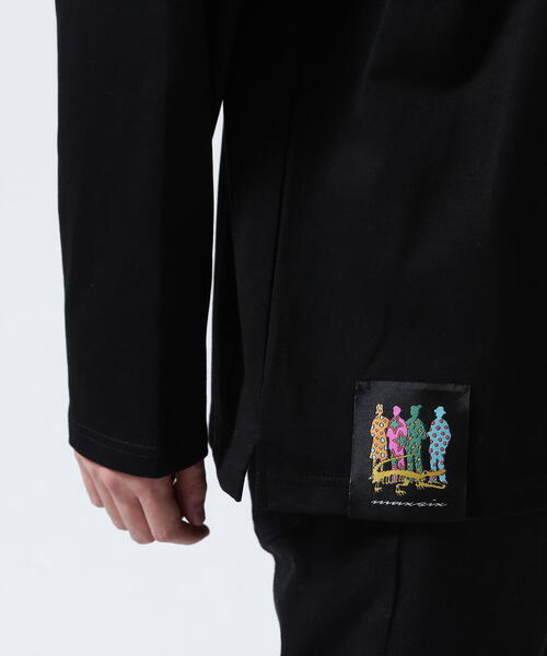 maxsix（マックスシックス）の「maxsix(マックスシックス）SINGLE HERT L/S TEE（Tシャツ/カットソー・メンズ・ブラック/ホワイト・L/M）」の14枚目の写真