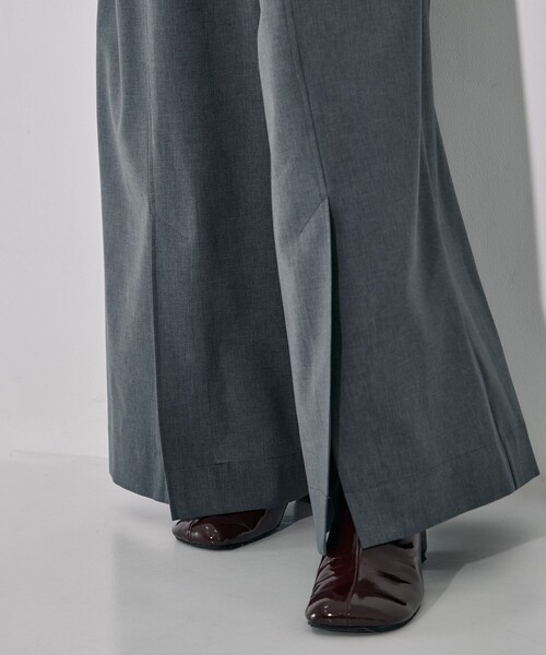 UNITED TOKYO（ユナイテッドトウキョウ）の「【3WAY】ボタンスリーブジャンプスーツ｜ウォッシャブル/オールインワン/レイヤード/防シワ/速乾/ストレッチ/細見え/春服（つなぎ/オールインワン・レディース・ブラウン/グレー・1/2）」の15枚目の写真