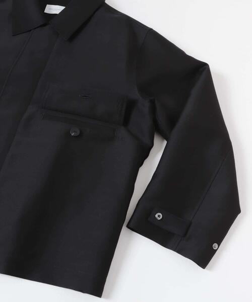 URBAN RESEARCH(アーバンリサーチ)の「new basic WOOL SILK BOX JACKET(その他アウター・レディース・ブラック・FREE)」の13枚目の写真