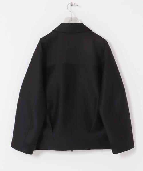 URBAN RESEARCH(アーバンリサーチ)の「new basic WOOL SILK BOX JACKET(その他アウター・レディース・ブラック・FREE)」の15枚目の写真