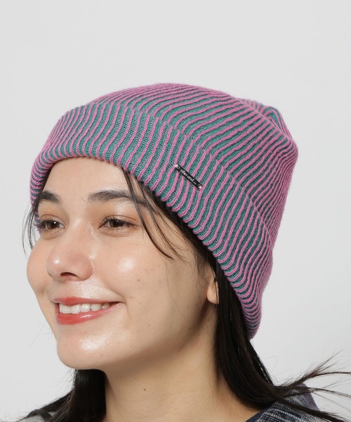 オリジナル配色リブワッチ（ニットキャップ/ビーニー）｜niko and