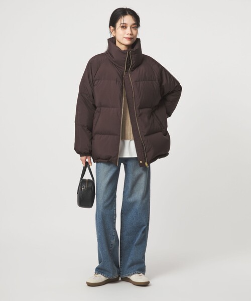 タフタ リバーシブル ダウン ウォッシャブル 撥水（ダウンジャケット