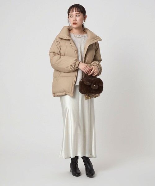 タフタ リバーシブル ダウン ウォッシャブル 撥水（ダウン